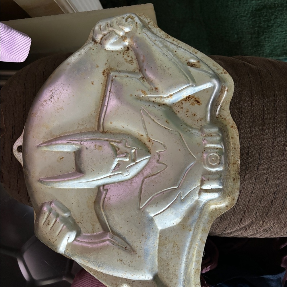 Silver Batman Cake Pan